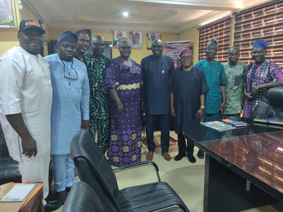 OSACA leaders with Ondo State Commissioner for Commerce